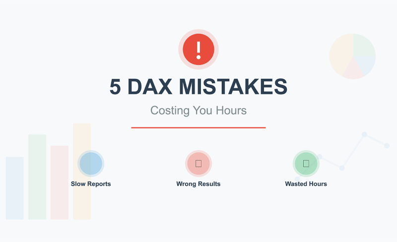 DAX Common Mistakes